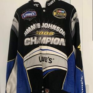 Vintage 2006 Championship J&H Jimmie Johnson Racer Jacket